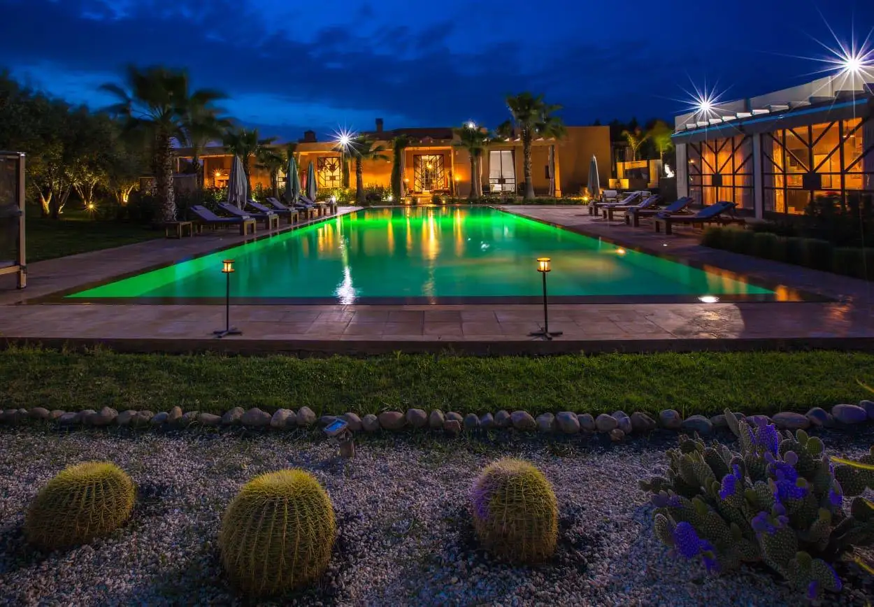 Villa Boudha Marrakech avec piscine privée et jardin