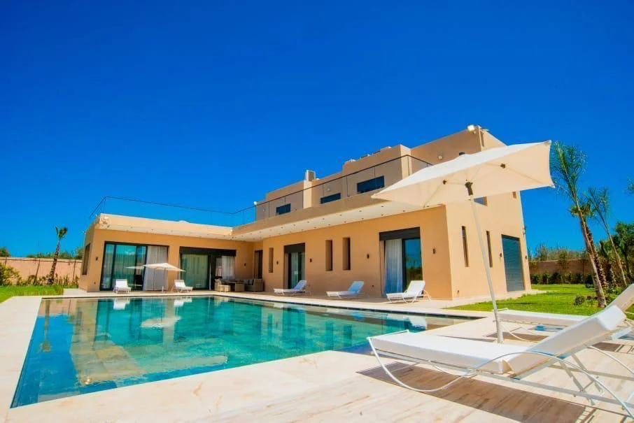 Location villa Marrakech route de l’Ourika : villas, quartier et conseils 1 Location de villa à Marrakech sur la route de l’Ourika avec piscine privée et jardin