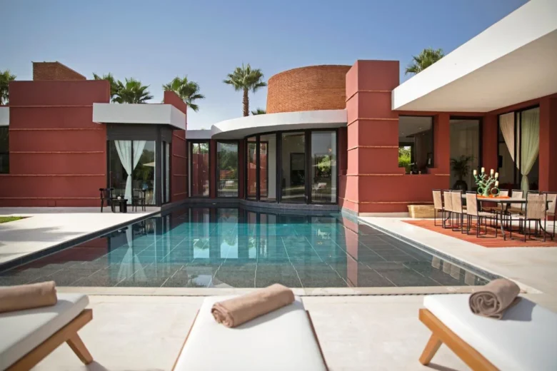 villa hotel marrakech Piscine privée chauffable dans une villa-hôtel à Marrakech